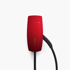 Wall Connector Cam Kapak Kırmızı